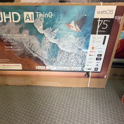 75 Tv $55 Down On Financing Free Delivery Six Month Warranty 75 Lg 4K Smart Hdtv