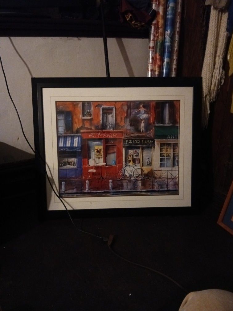Framed Picture 32 1/2 X 39