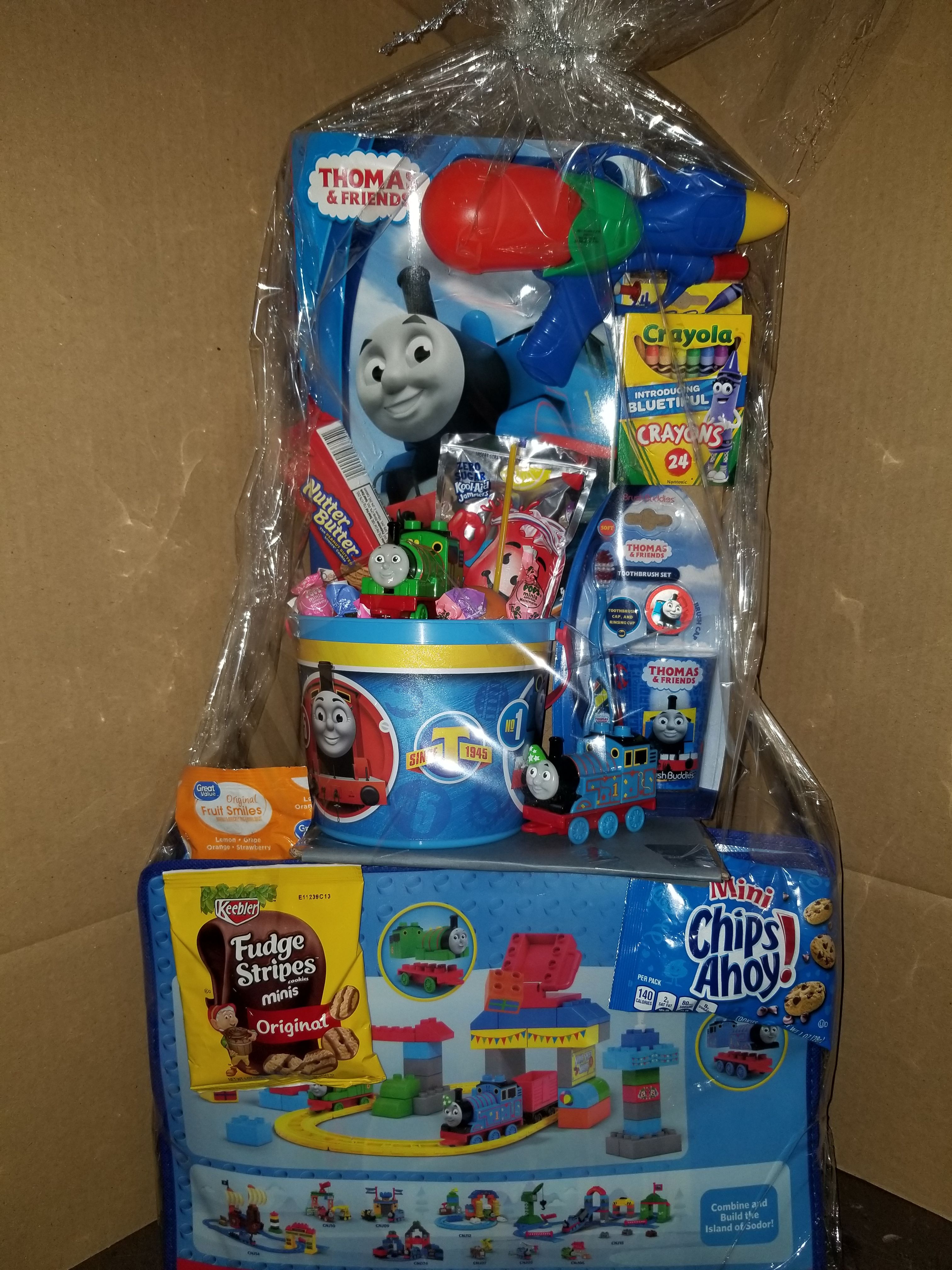 Thomas the train easter basket