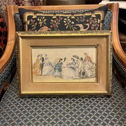 Antique Eugène Louis Boudin Lithograph 