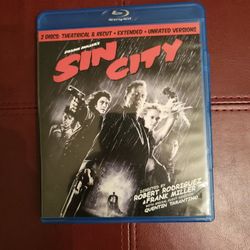 Sin City Blu-ray Theatrical And Uncut Extended Versions