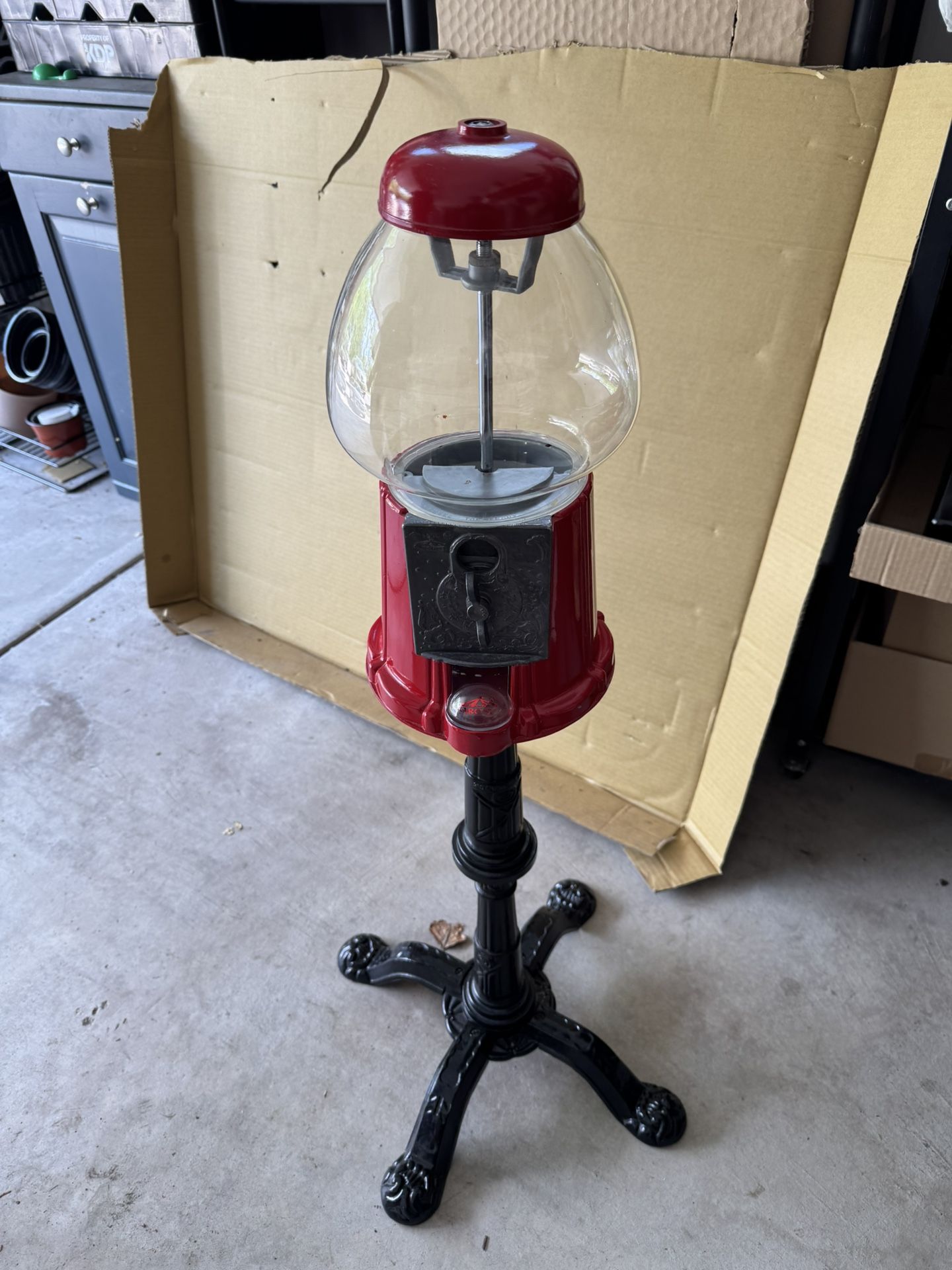 Carousel King Gum Ball Machine-VTG