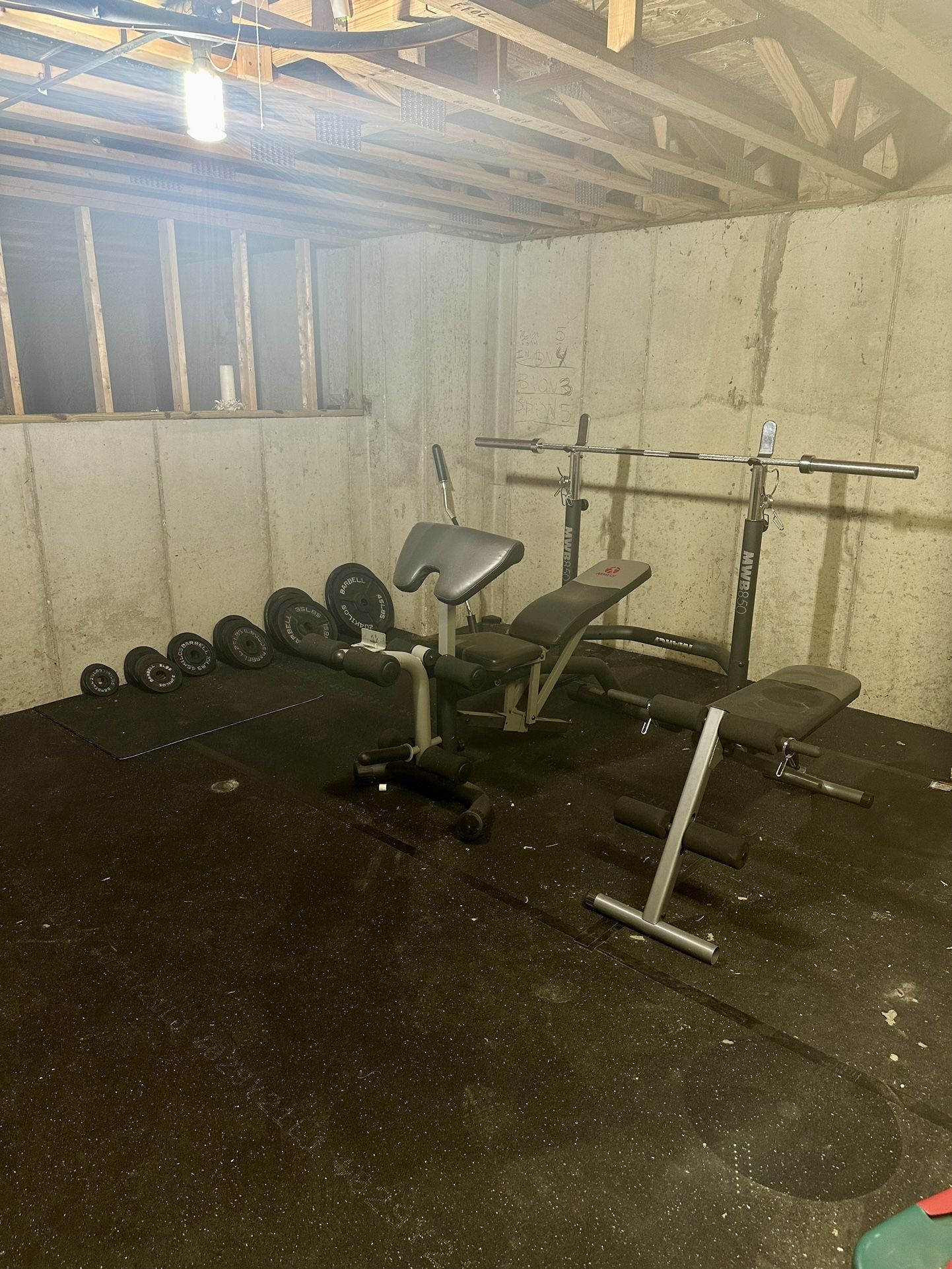 Weight Set/Home Gym