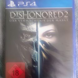 Dishonoured 2 Das Vermachtnis Der Maske PlayStation Ps4

Factory Sealed