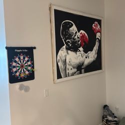 Huge Mike Tyson Painting