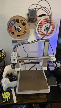 Bambu Lab A1 + AMS Combo — Extra Nozzles + 20+ Filament Spools Included