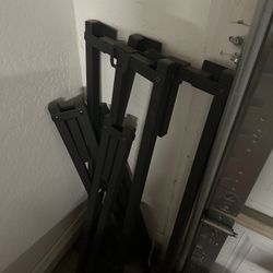 Queen size metal bed frame