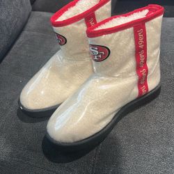 49er Rain Boots Size 8