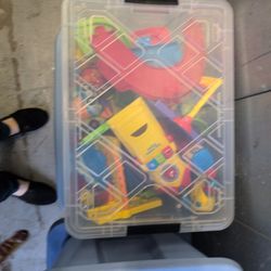 Box of Kids Train Set 