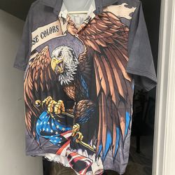 American Button Up Shirt