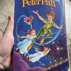 Disney Peter Pan The Classic Black Diamond VHS 