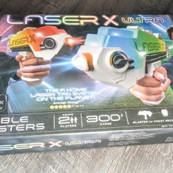 Laser X Ultra Double Blasters set. 