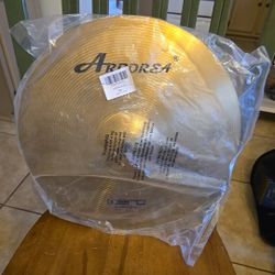 Cymbal Crash Cymbal Hero Brilliant Finish Bright Sound 16 Inch Drum CyArborea Crash Cymbal is a single 16-inch drum cymbal made of metal 