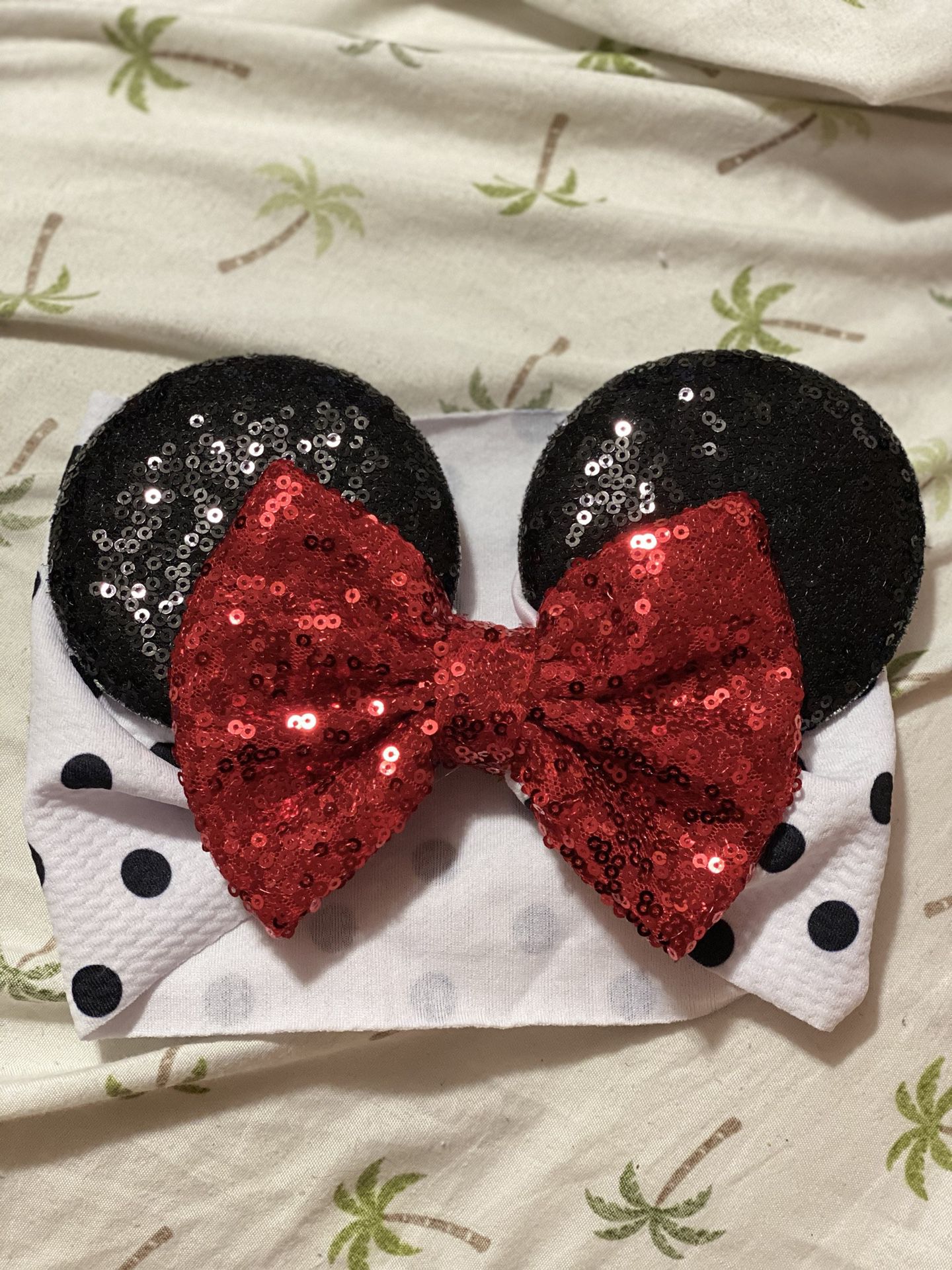 New baby Minnie mouse ears headband