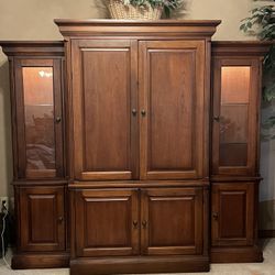 Perfect Sized Cabinet With Tv