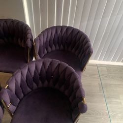 Table , chairs and bar stools