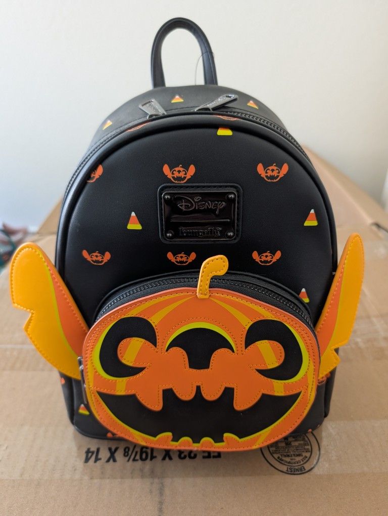 Stitch Halloween Jack O Lantern Loungefly