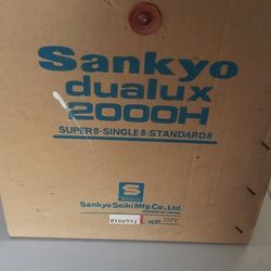 Sankyo Dualux 2000H 8mm & Super 8 Projector

