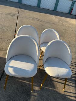 Dining chairs (4)