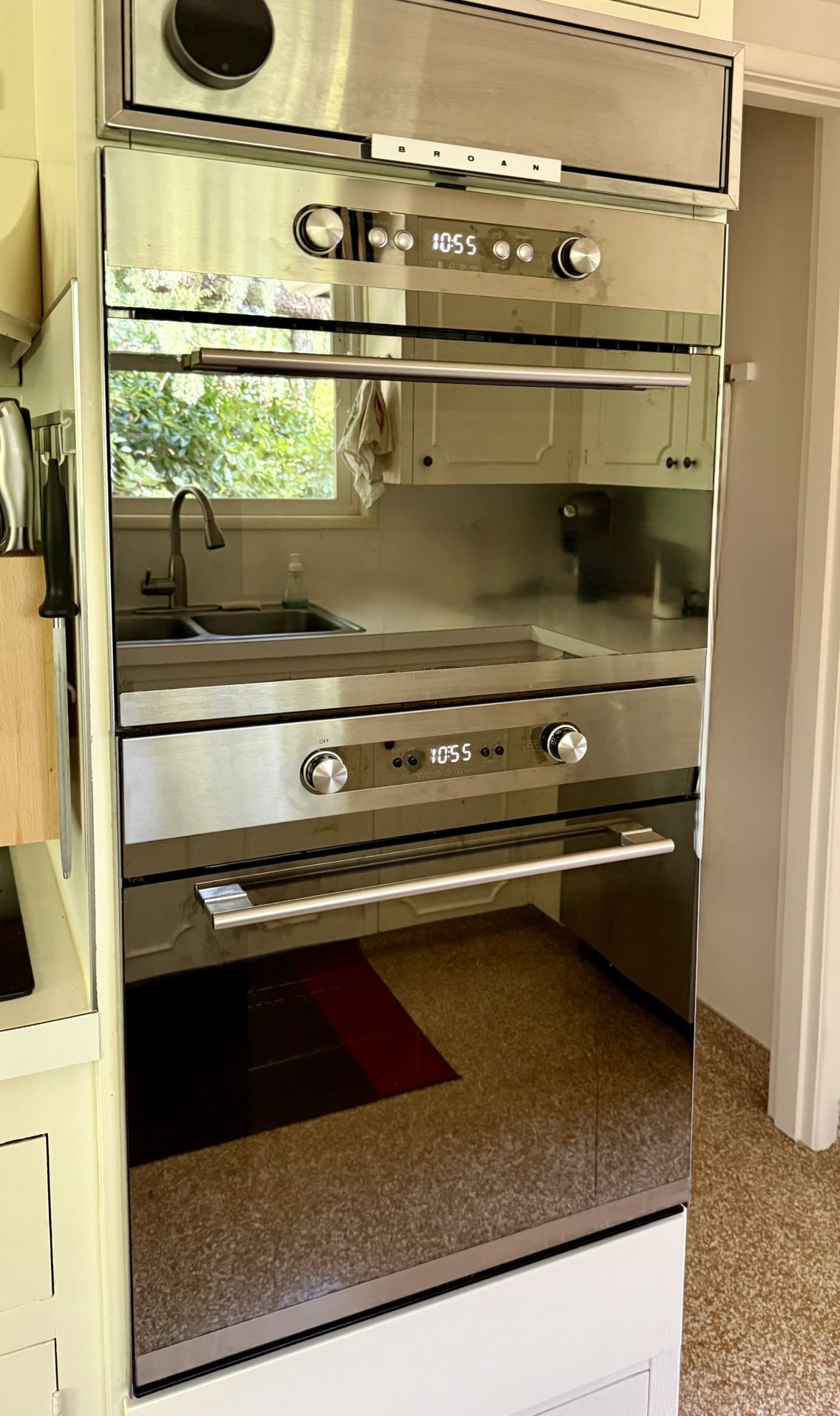 24” Wall Oven and Microwave