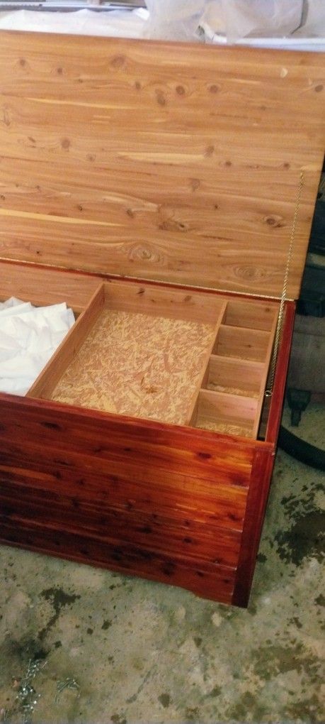 Antique Red Cedar Chest/Trunk
