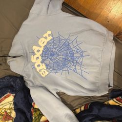 Blue Spider Hoodie
