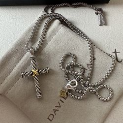 David Yurman Cross Necklace