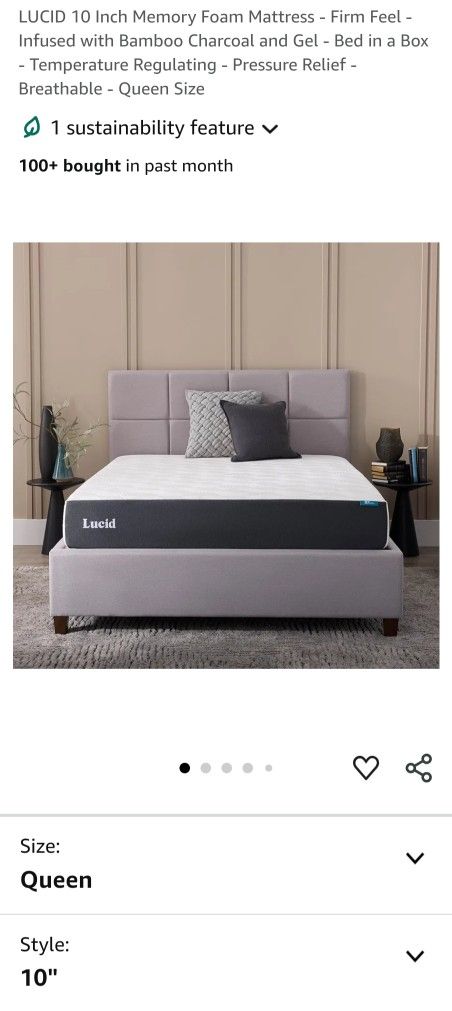 Lucid Firm Queen Mattress