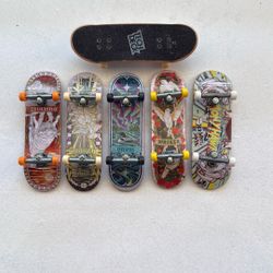 Tech Deck Skate Boards.