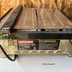 Craftsman 7-inch Tile Wet Saw
