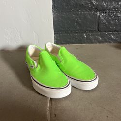 Neon Green Vans