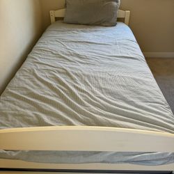 Twin Bed With Mattress 