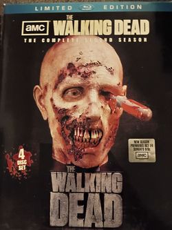 Walking Dead Complete 2nd Season, Collector's Edition Blu-ray Display