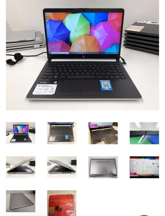 HP 14-DK0002dx, 14in, AMD A9-9425 Radeon R5 @ 3.10GHz (4GB RAM, 128GB SSD) Windows 11 Laptop