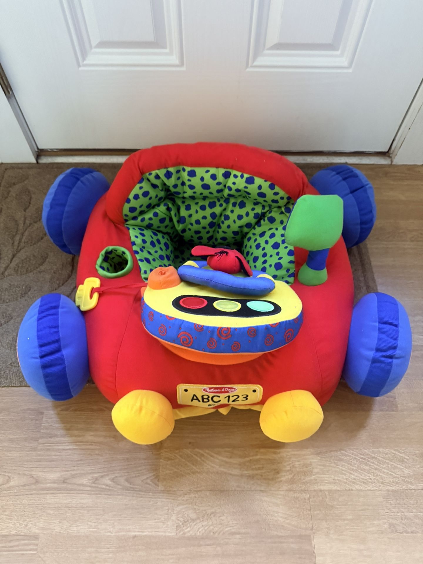 Melissa & Doug Beep-Beep and Play Activity Center Baby Toy