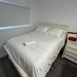 Full Bedroom Set - White 