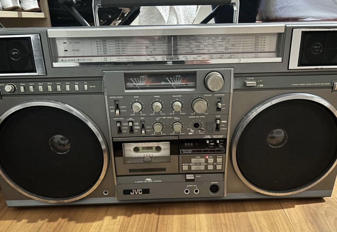 Old School JVC M90 Ghettoblaster In Perfect Condition