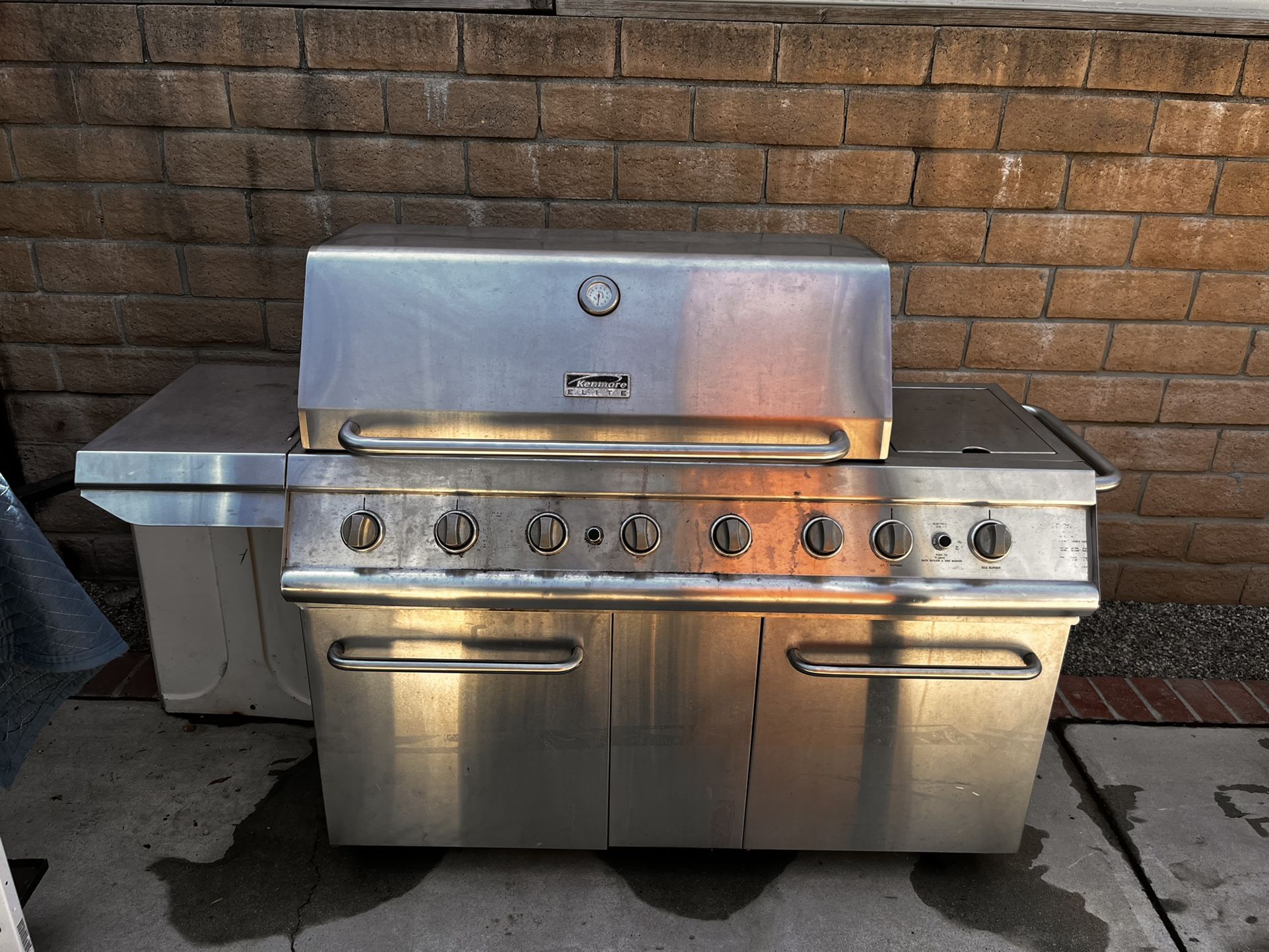 Kenmore Elite Kenmore Burner Gas Grill KENMORE 6-Burner With Side