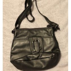 Silver Dark Grey Purse