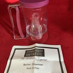 CHICAGO METALLIC BATTER DISPENSER BAKING PURPLE ** See More VINTAGE items here