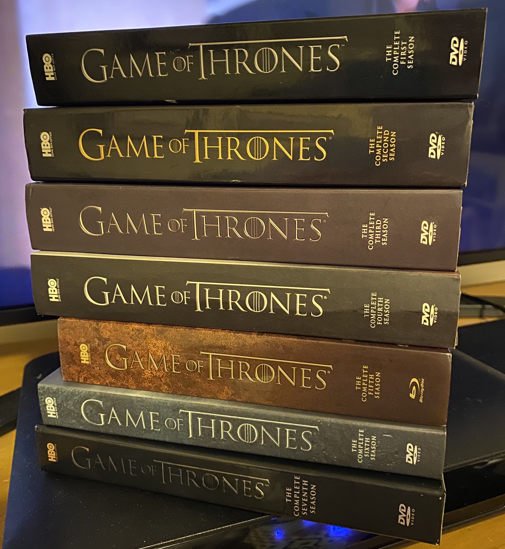 Game of Thrones, seasons 1-7