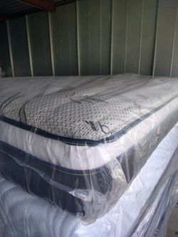 Twin mattress pillow top 12" and orthopedic brand new