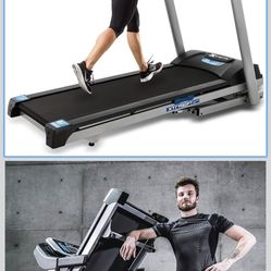 XTERRA TRX3500 Folding Motorized Treadmill with Bluetooth FTMS, Handlebar Control Buttons, Built-In Speaker and Audio-Jack