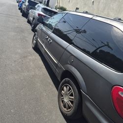 Town & Country platinum Chrysler Van.