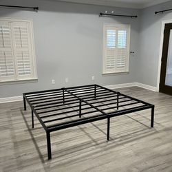 Metal King Size Bed Frame 