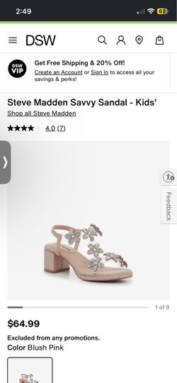 Steve Madden Savvy Kids' Sandal