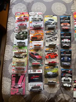 Hotwheels premium, Mini Gt,  Auto World etc.