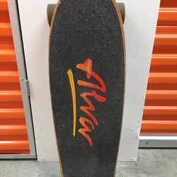 1970’s Original Tony Alva Vintage Skateboard (NOT REISSUED) Alva skateboard, a brand founded by legendary skateboarder Tony Alva in 1977. Alva was a p