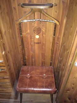 Vintage butler chair made in Italy