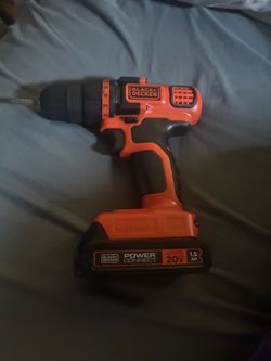Black and decker cordless drill